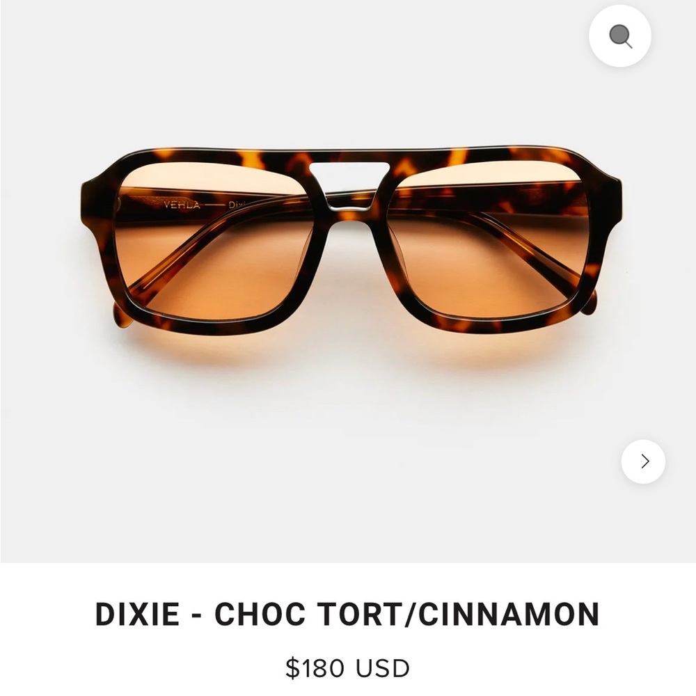 VEHLA Dixie Choc Tort / Cinnamon Sunglasses VS124